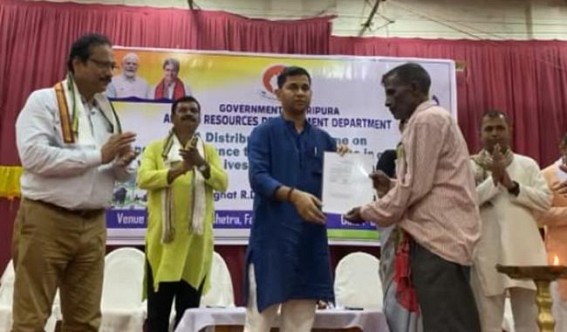 Tripura Government Provides Financial Aid to Flood-Affected Animal Husbandry Farmers Tripura Government Provides Financial Aid to Flood-Affected Animal Husbandry Farmers